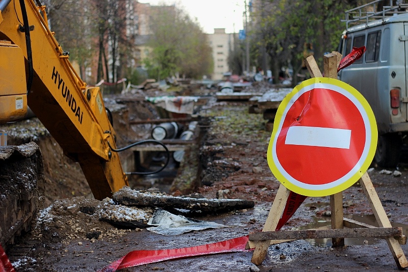 В Архангельске перекроют проспект Обводный канал в связи с реконструкцией теплотрассы