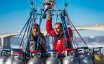Российский путешественник Федор Конюхов начал кругосветный полет на воздушном шаре